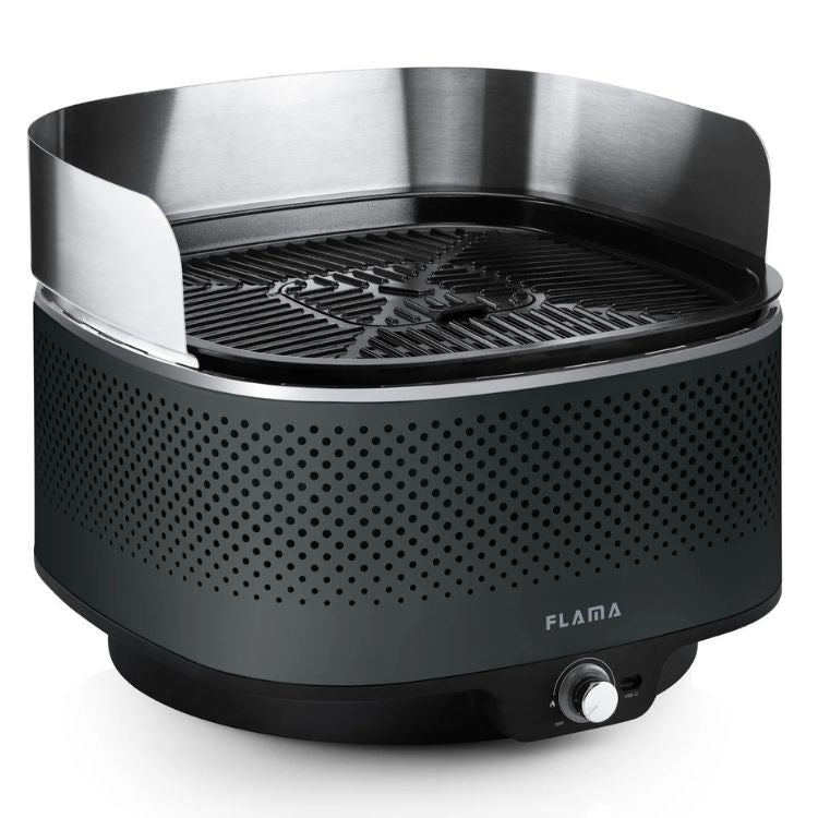 Grelhador a Carvão Flama Mastergrill EVO 4011FL 2000W Preto