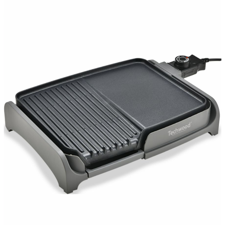 Grelhador e Teppan Yaki Elétrico Techwood 1600W