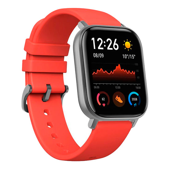 Smartwatch Amazfit GTS 1.65" Vermelho - Caixa Danificada
