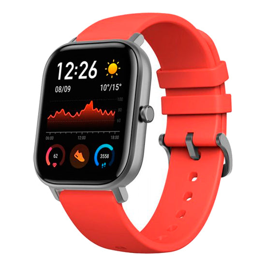 Smartwatch Amazfit GTS 1.65" Vermelho - Caixa Danificada