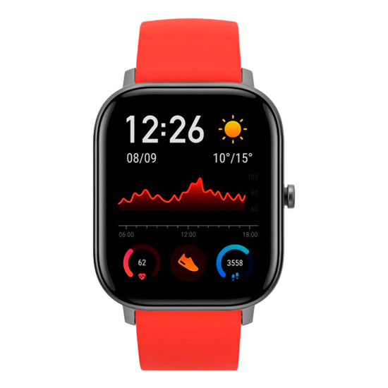 Smartwatch Amazfit GTS 1.65" Vermelho - Caixa Danificada