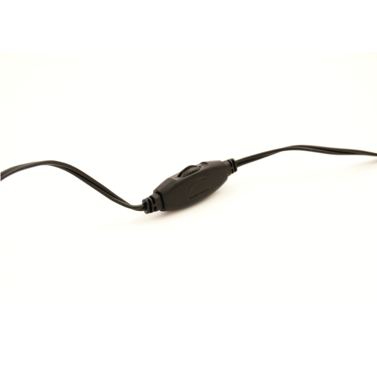 Black Ewent dual 3.5mm jack headset adapter cable.