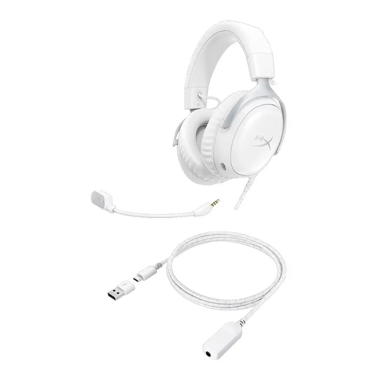 Headset HyperX Cloud III Branco