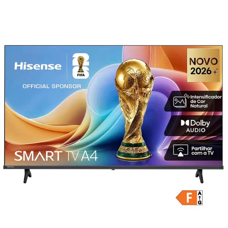 Televisão Hisense A4S 2026 Smart TV LED FHD 40"