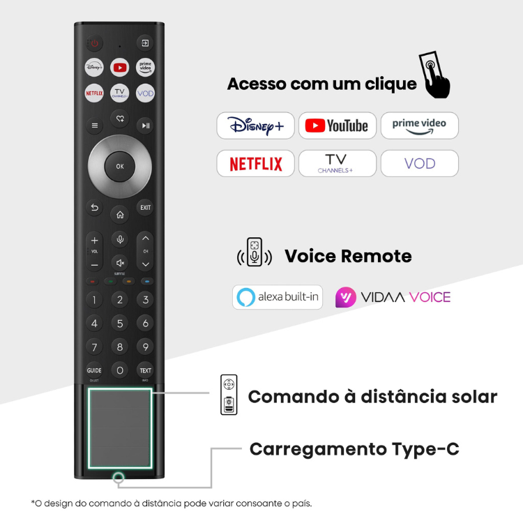 Televisão Hisense U8Q (2025) Smart TV 4K Mini-LED 55"