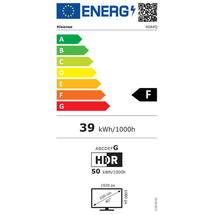 Televisão Hisense A4Q Smart TV LED FHD 32"