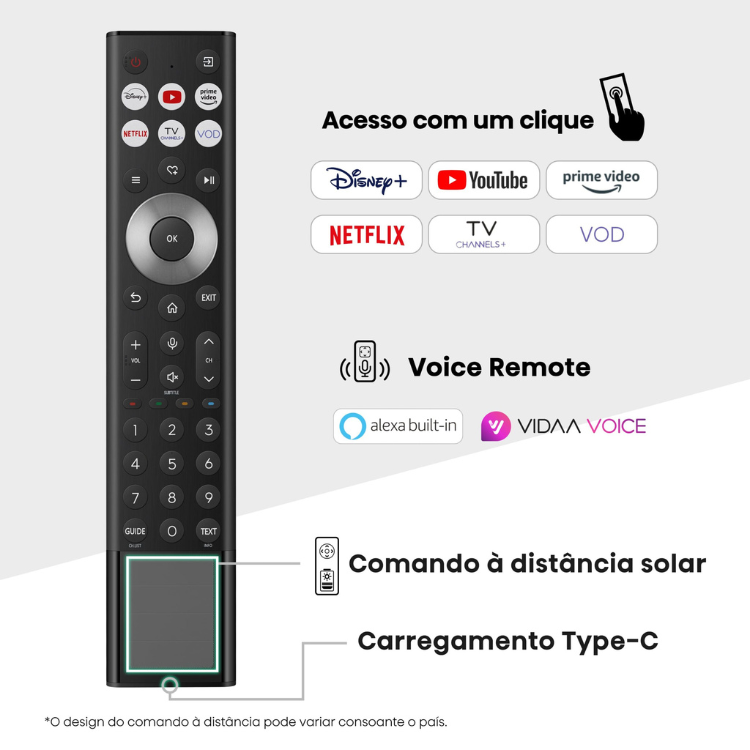 Televisão Hisense U7Q Pro (2025) Smart TV 4K Mini-LED 55"