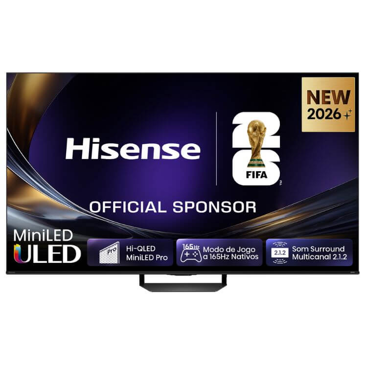 Televisão Hisense U7S Pro (2026) Smart TV 4K Mini LED 55"