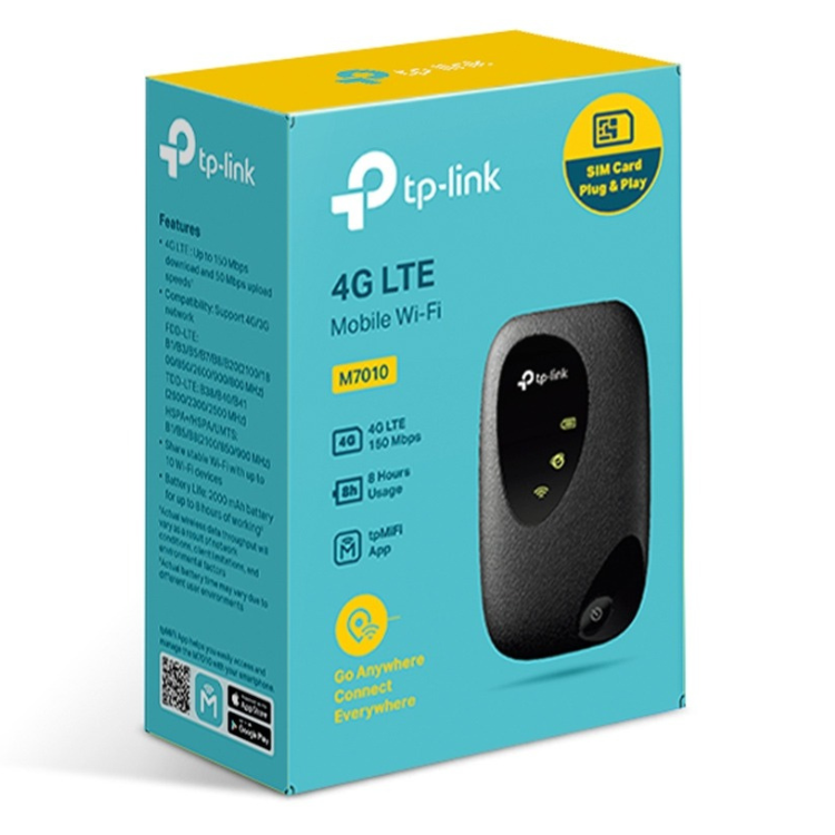 Hotspot Móvel Tp-Link M7010 WiFi 4 150 Mbps