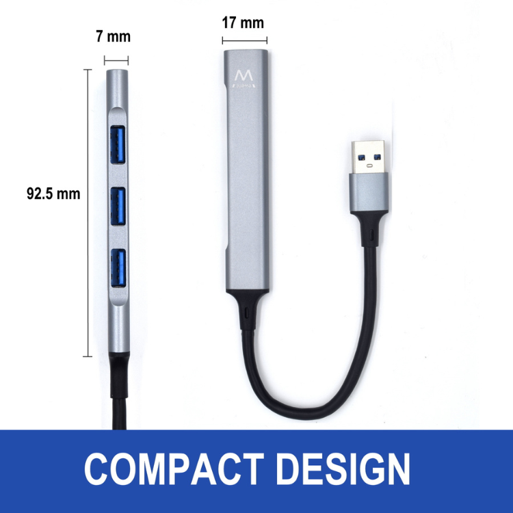 Hub Ewent USB Type-A para 4 x Portas USB