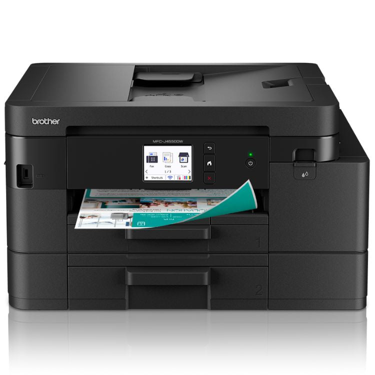 Impressora Multifunções Brother MFC-J4550DW Jato de Tinta Wi-Fi Cores Duplex