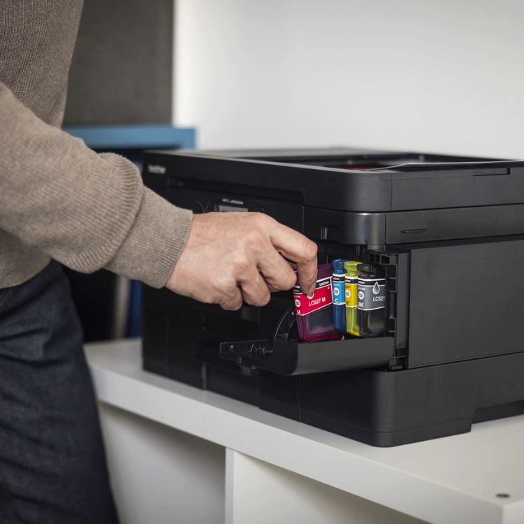 Impressora Multifunções Brother MFC-J4550DW Jato de Tinta Wi-Fi Cores Duplex