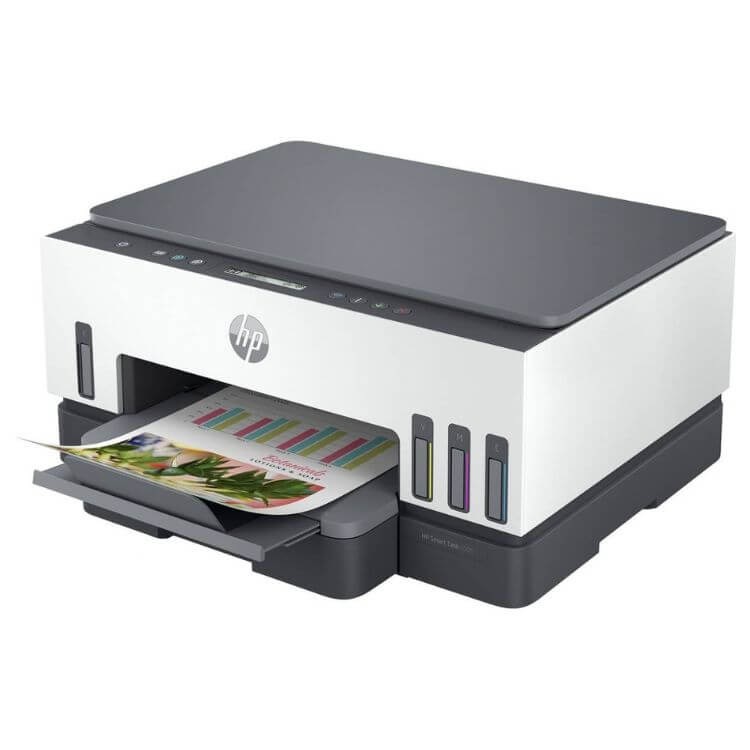 Impressora Multifunções HP Smart Tank 7005 A4 Duplex Wi-Fi Cores