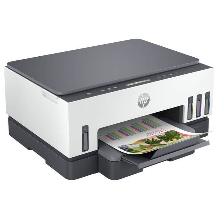 Impressora Multifunções HP Smart Tank 7005 A4 Duplex Wi-Fi Cores