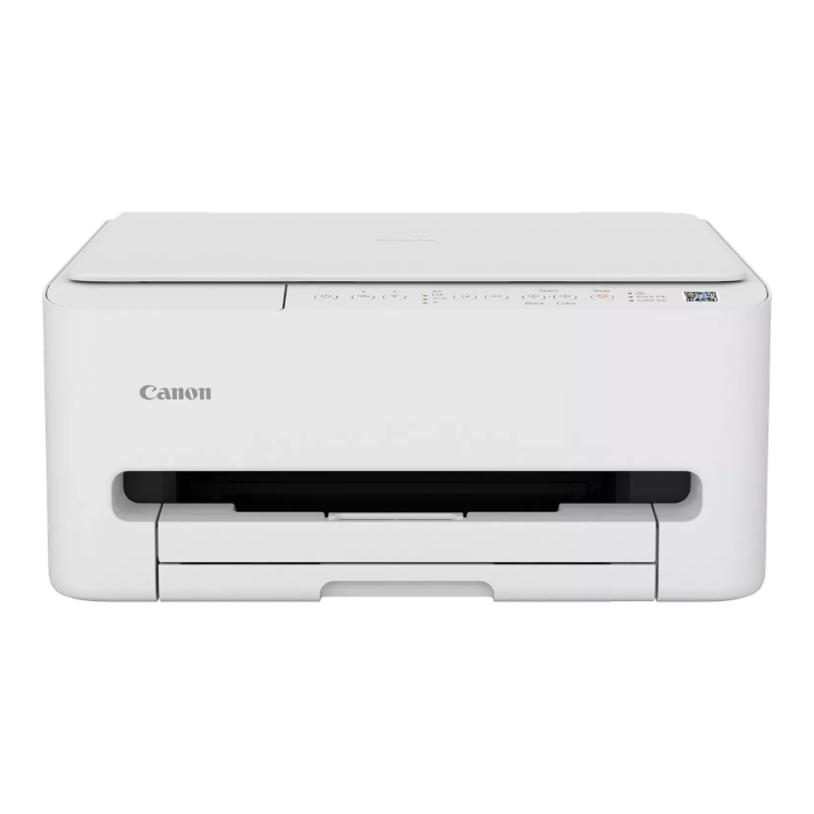 Canon Pixma TS4150i white inkjet multifunction printer.
