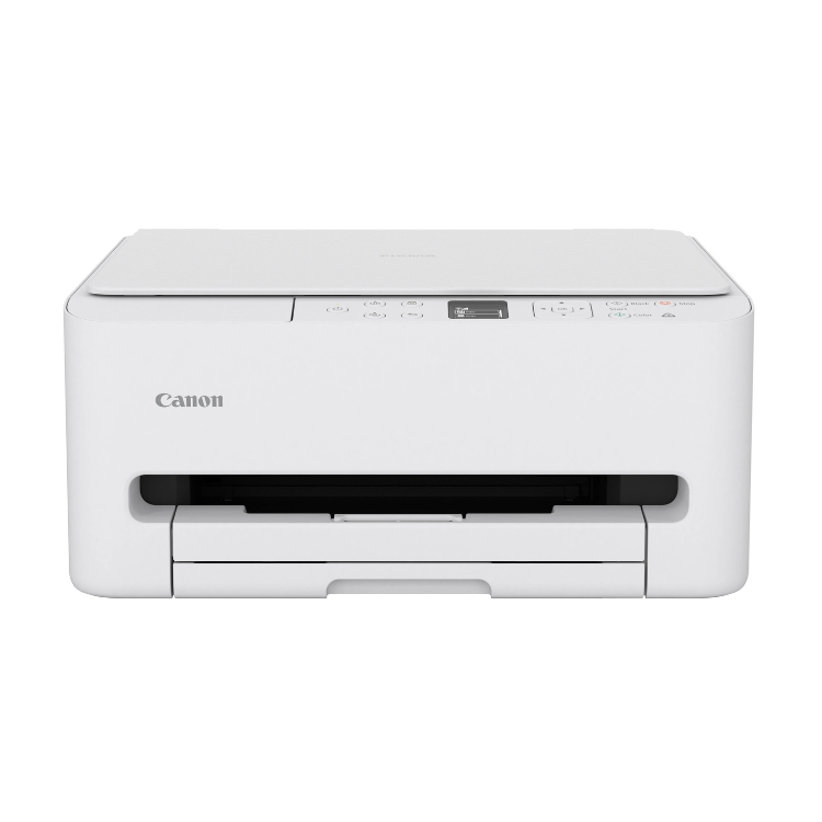 Canon PIXMA TS6550i white inkjet multifunction printer.