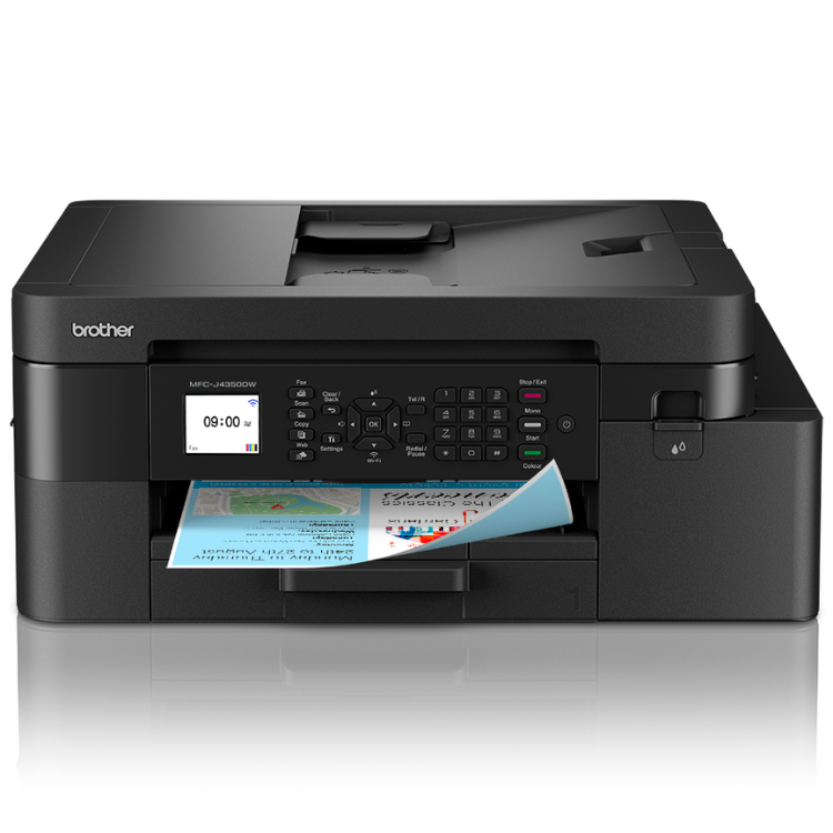 Impressora Multifunções Brother MFC-J4350DW Jato Tinta Cores Wi-Fi