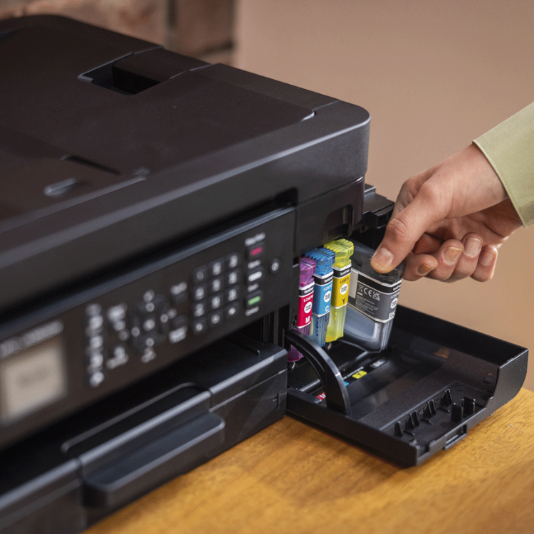 Impressora Multifunções Brother MFC-J4350DW Jato Tinta Cores Wi-Fi