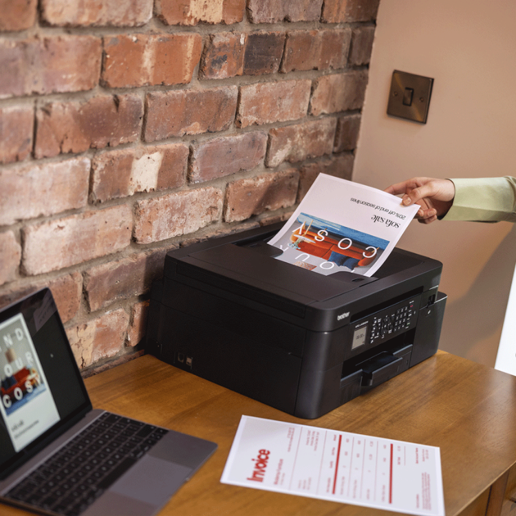 Impressora Multifunções Brother MFC-J4350DW Jato Tinta Cores Wi-Fi