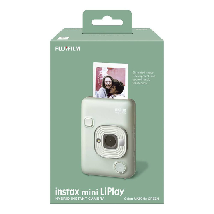 Máquina Fotográfica Instantânea Fujifilm Instax Mini LiPlay Verde