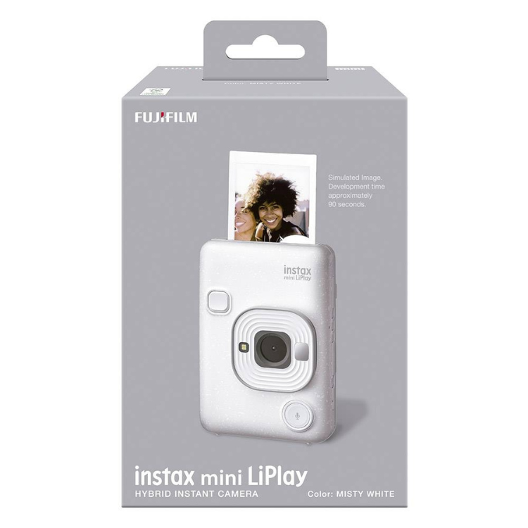 Máquina Fotográfica Instantânea Fujifilm Instax Mini LiPlay Branco