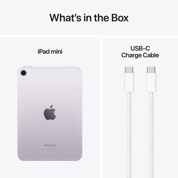 Apple iPad Mini 2024 8.3" A17 Pro 128GB Wi-Fi + Cellular Roxo