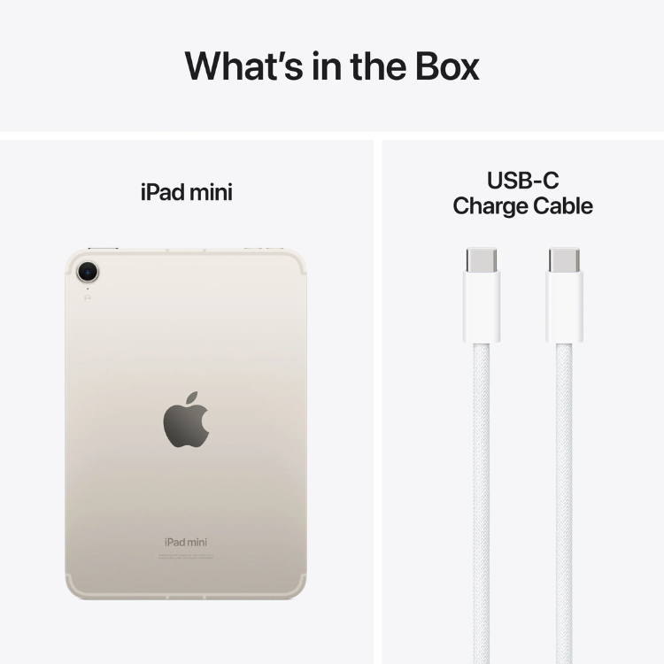 Apple iPad Mini 2024 8.3" A17 Pro 128GB Wi-Fi + Cellular Dourado