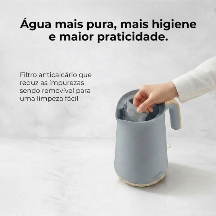 Jarro Elétrico Flama 741FL 1.7L 2200W