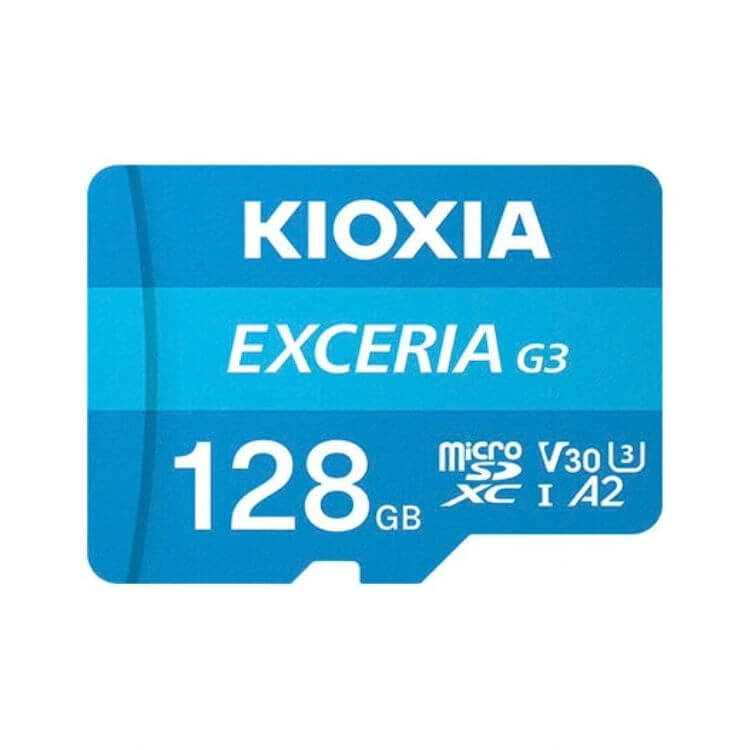 Cartão de Memória Kioxia Exceria G3 MicroSD 128GB UHS U3 V30