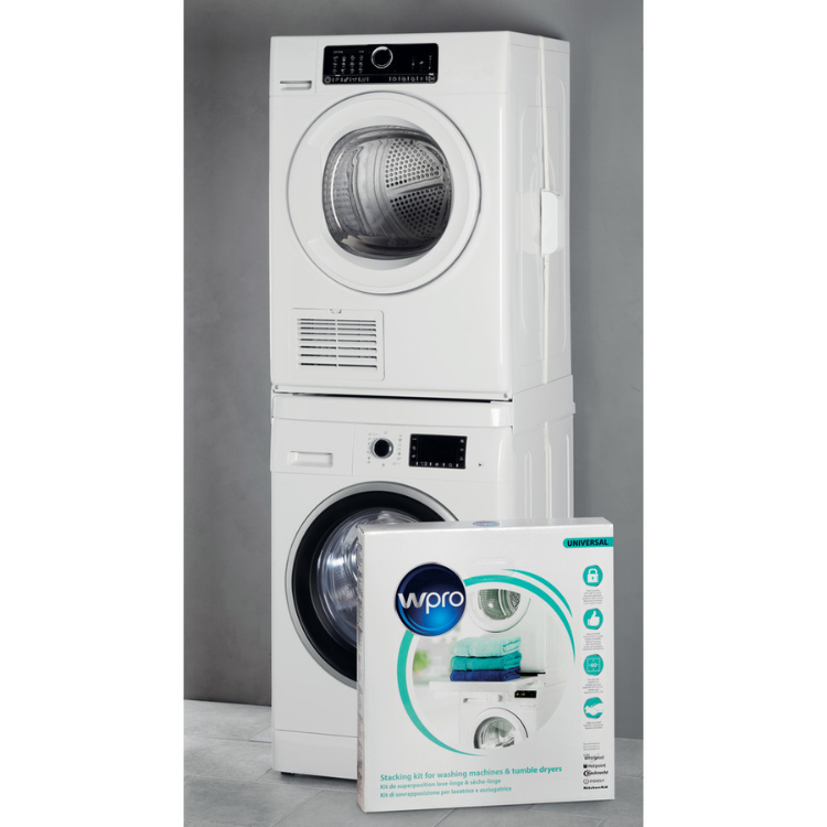 Kit de União Whirlpool para Máquinas de Lavar e Secar Roupa