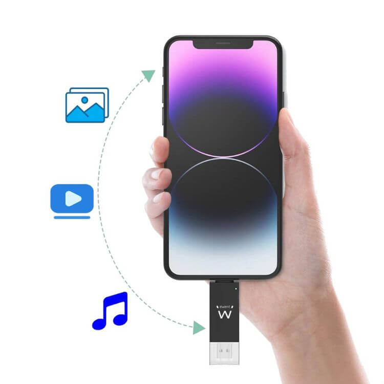 Leitor de Cartões Ewent EW1075 USB 3.1 Gen 1 USB-C/USB-A