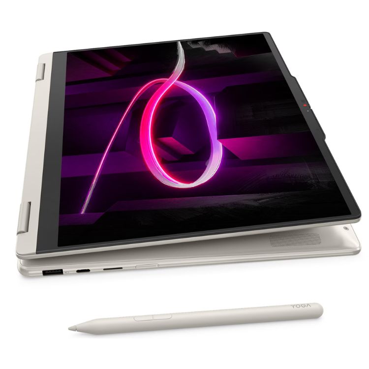 Portátil Lenovo Yoga 7 2 em 1 14AGP11-934 14" R7 AI 16GB/512GB Windows 11 Bege + Digital Pen