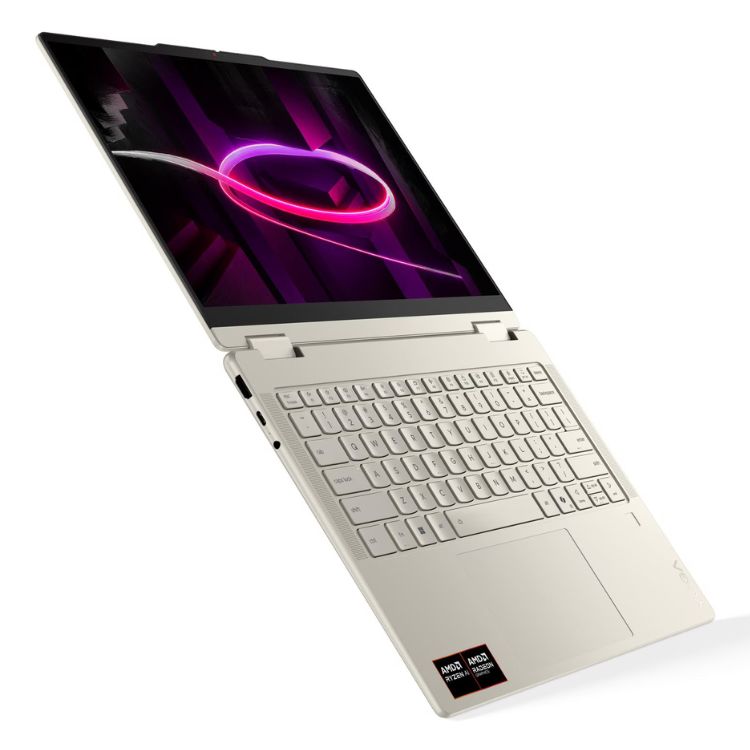 Portátil Lenovo Yoga 7 2 em 1 14AGP11-934 14" R7 AI 16GB/512GB Windows 11 Bege + Digital Pen