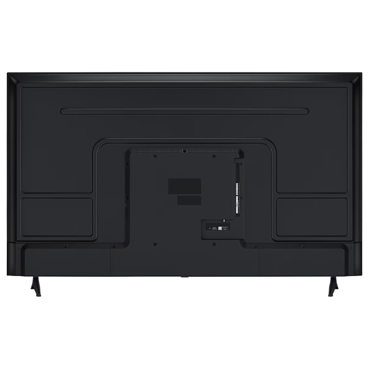 TV LG 43UA73006LA, preto, Série UA73 2025, 43 polegadas, costas.