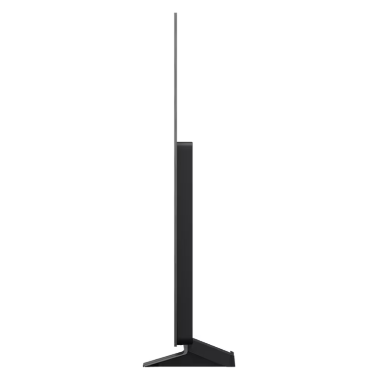 TV LG OLED C5 2025, 55 polegadas, preto, com suporte.