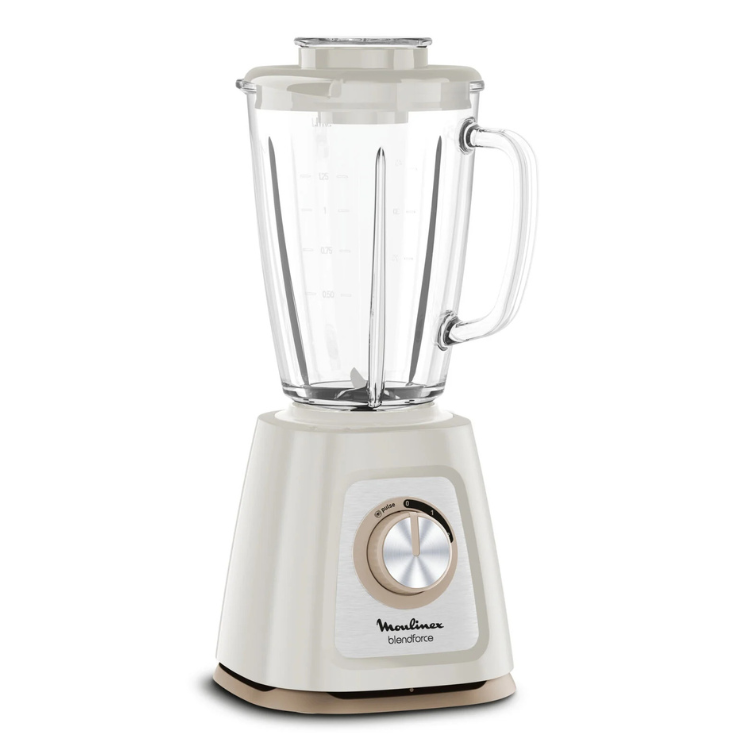 Liquidificadora Moulinex Blendforce 2 LM430A10 1.75L 800W Creme