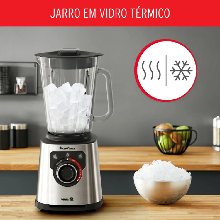 Liquidificadora Moulinex Perfect Mix+ LM871D10 1.5L 1200W
