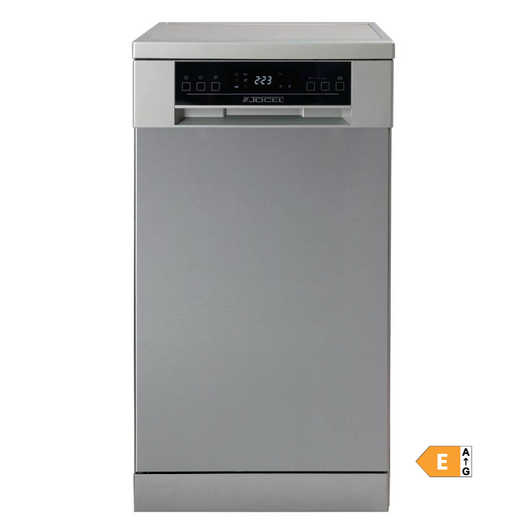 Máquina de lavar loiça Jocel JLLI023124, inox, 11 conjuntos, painel digital, classe E.