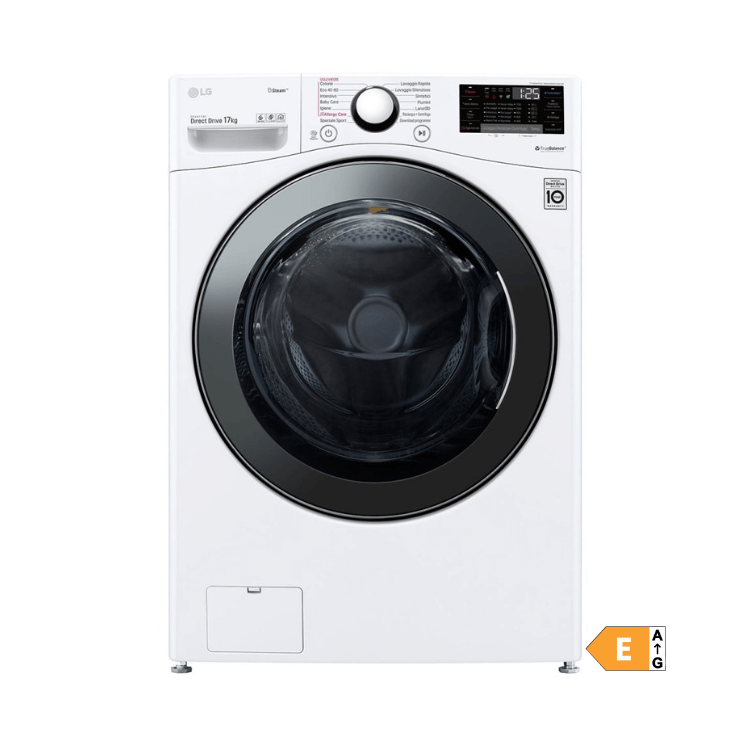 Máquina de Lavar Roupa LG F1P1CY2W 17Kg 1100RPM Classe E Branco