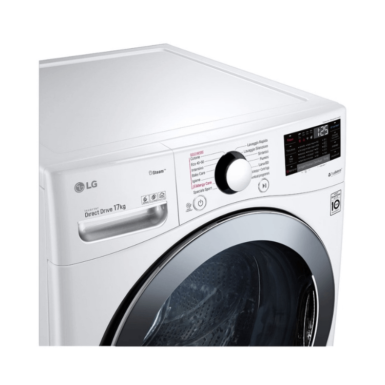Máquina de Lavar Roupa LG F1P1CY2W 17Kg 1100RPM Classe E Branco
