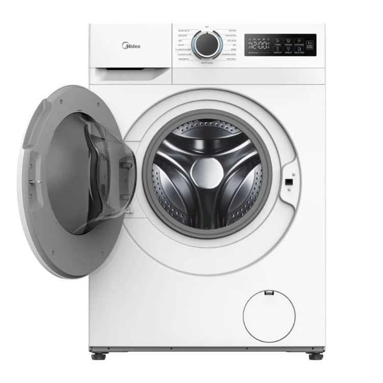 Máquina de Lavar Roupa Midea MF110W100BA10W 10Kg 1400RPM Classe A Branco