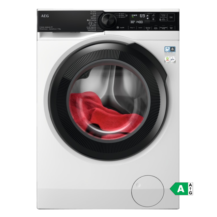 Máquina Lavar Roupa AEG LFR7394N4B 9Kg 1400RPM Classe A Branco