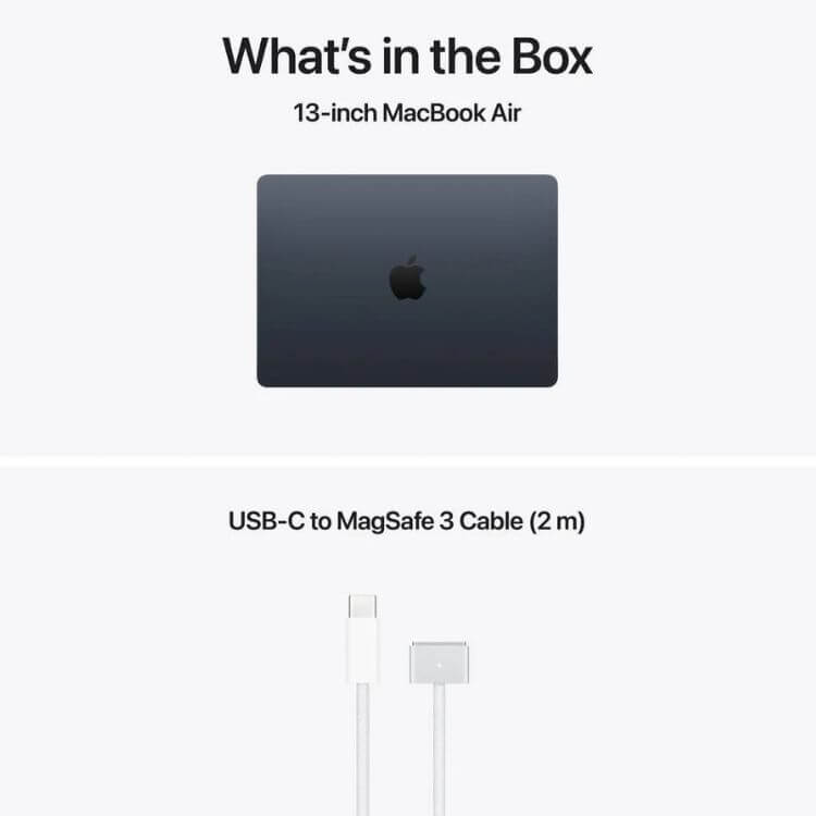 Apple Macbook Air 13" M5 CPU 10-core GPU 8-core 16GB/1TB Preto
