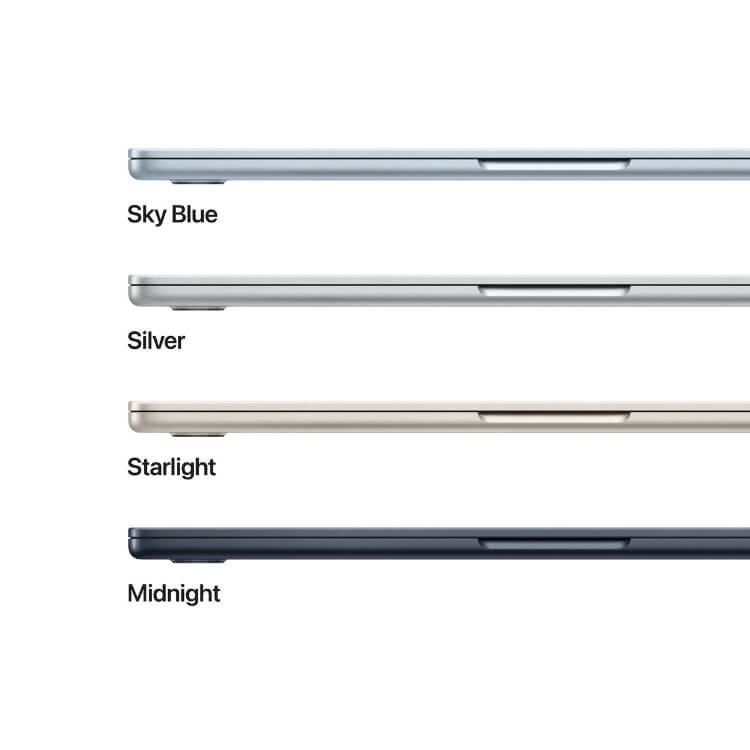 Apple MacBook Air 13.6" M5 CPU 10Core / GPU 10Core 32GB/1TB Meia-noite