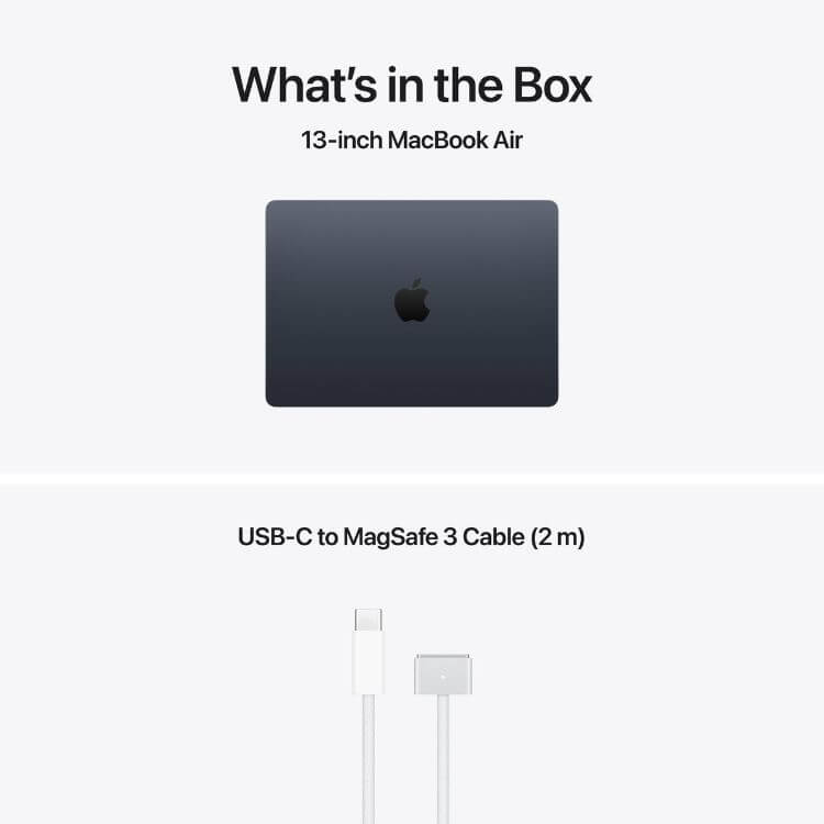 Apple MacBook Air 13.6" M5 CPU 10Core / GPU 10Core 32GB/1TB Meia-noite