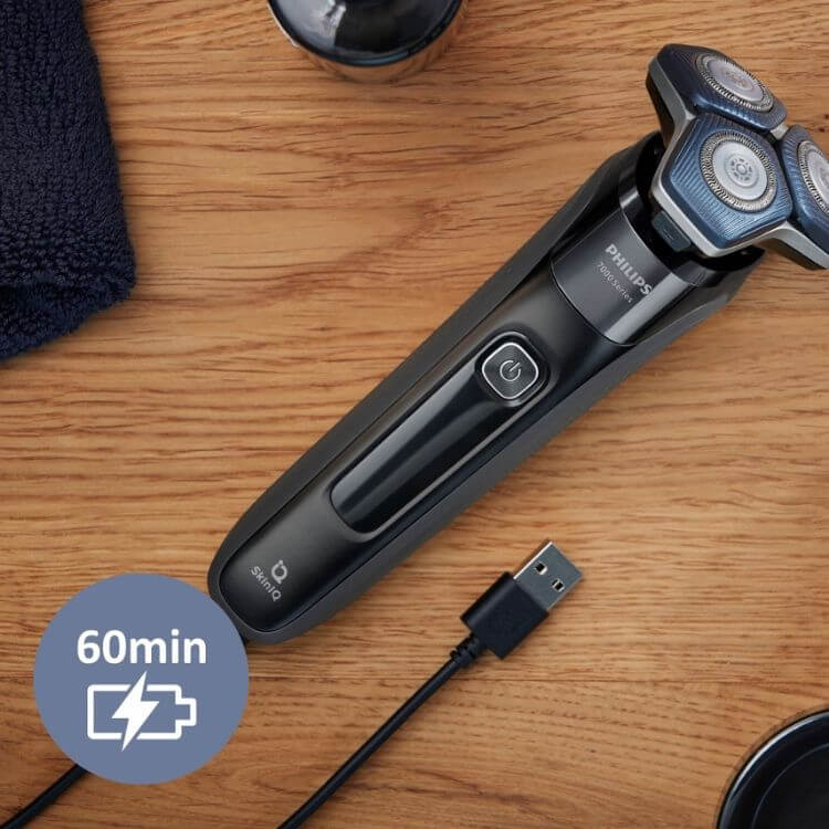 Máquina de Barbear Elétrica Philips S7886/35 Wet & Dry