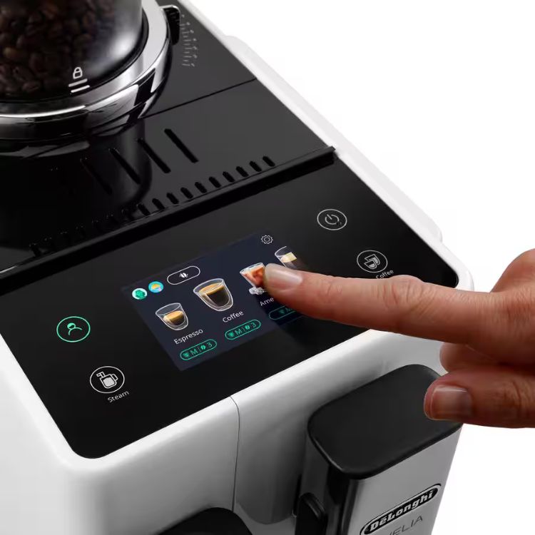 Máquina de Café Delonghi Automática Rivelia Branco