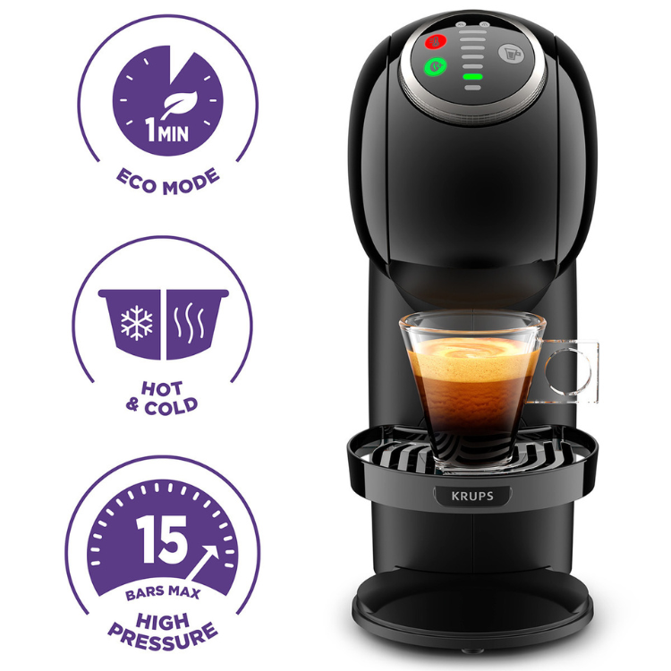 Máquina de Café Krups Dolce Gusto Genio S Plus Preto