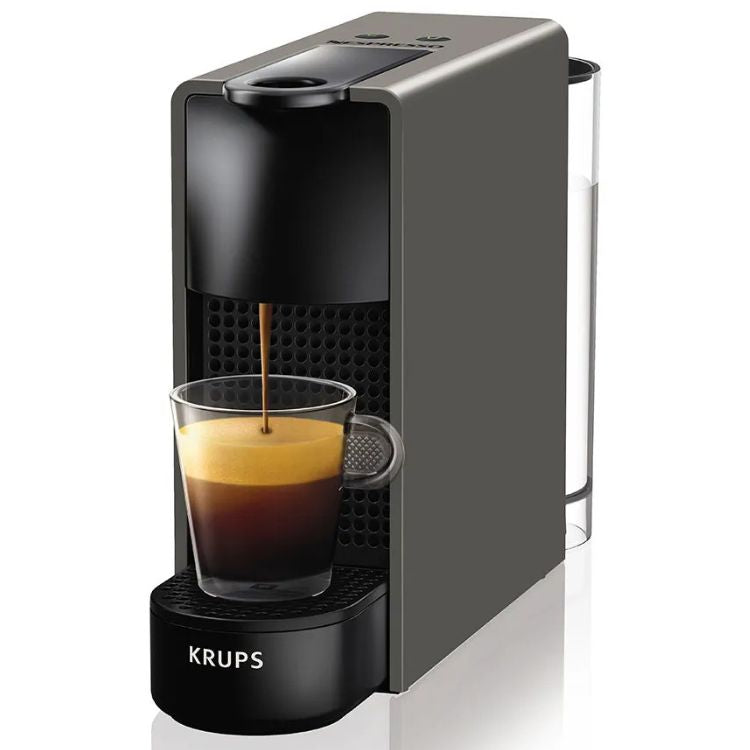 Máquina de Café Krups Nespresso Essenza Mini Cinzento