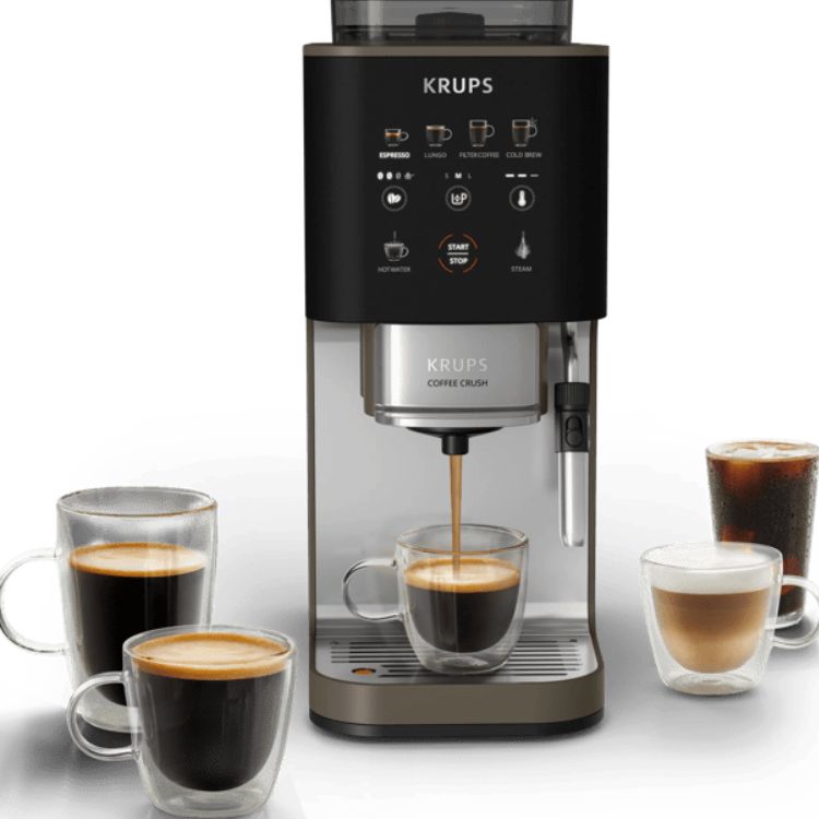 Máquina de Café Krups Automática Coffee Crush Experience